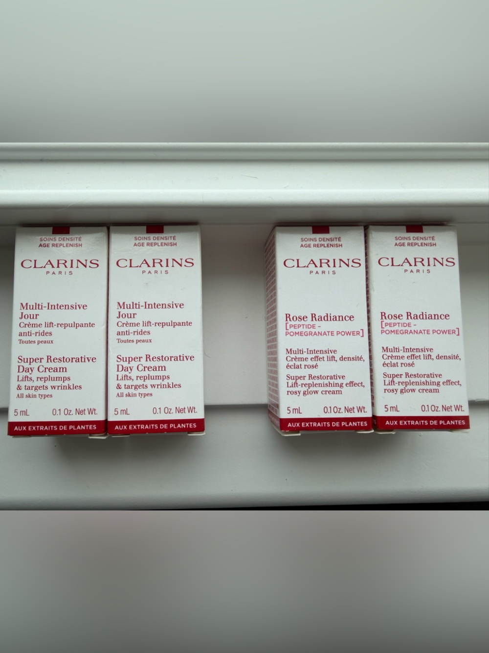 Clarinet Sample Set - multi-intensive and peptide creams